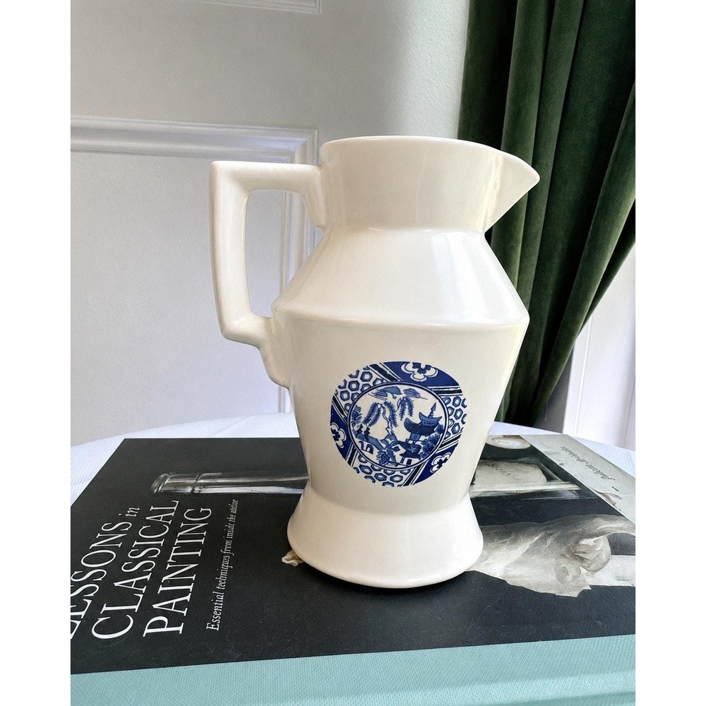 McCoy 335 Blue Willow Creamer Vintage Pottery